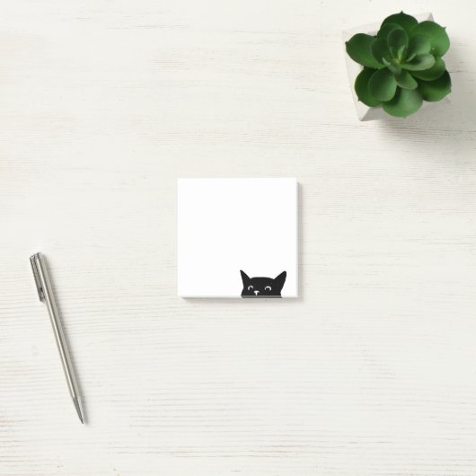 Funny Peeking Cat Post-it® Notes (Kantoor)