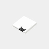 Funny Peeking Cat Post-it® Notes (Schuin)