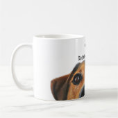  Funny Peeking Dog Photo & Personalized Name  Koffiemok (Links)