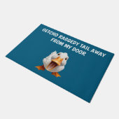 FUNNY PEKIN DUCK DOOR MAT (Schuin)