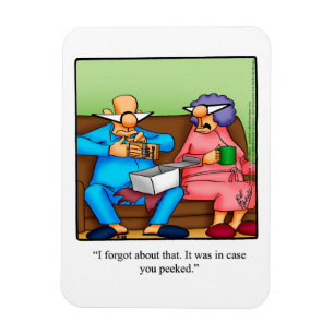 Funny Peking voor Kerstmis Humor Magnet Gift Magneet