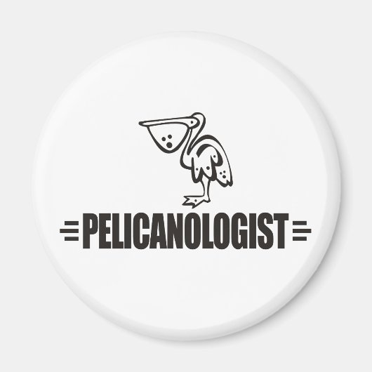 Funny Pelican Magneet (Voorkant)
