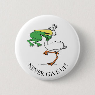 Funny Pelican Ronde Button 5,7 Cm