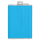 Funny Pelican Tennis Player, Hip Flask Heupfles (Achterkant)