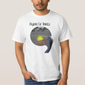 Funny Pelican Tennis Player, Mannen shirt (Voorkant)