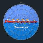 Funny pelicans rowing cartoon illustratie dartbord<br><div class="desc">Onze grappige illustratie van de cartoon van het pelikaanse roeiteam zal wat humor aan uw dag toevoegen. Geïnspireerd door zeevogels te bekijken en gekke gedachten te bedenken.</div>