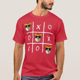 Funny Pembroke Corgi Dog mam Nostalgische game T-shirt