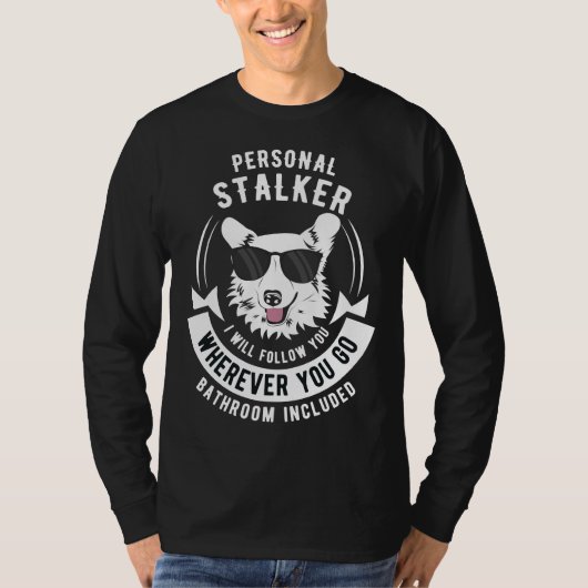 Funny Pembroke Welsh Corgi Dog T-shirt (Voorkant)