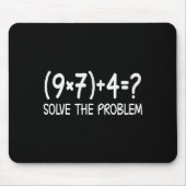 Funny Pemdas Elementary Math Teacher Brainrot 67 M Muismat (Voorkant)