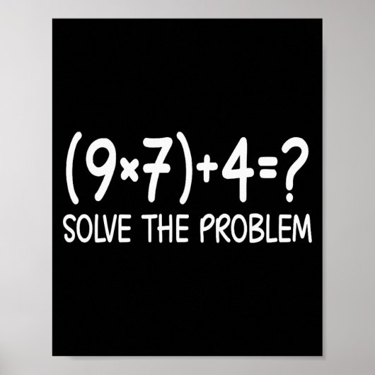 Funny Pemdas Elementary Math Teacher Brainrot 67 M Poster (Voorkant)