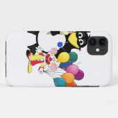 Funny penguin and clown cartoon Case-Mate iPhone case (Achterkant (horizontaal))