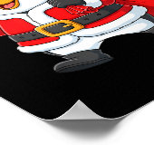 Funny Penguin Christmas Santa Outfit Xmas Boys Gir Poster (Hoek)