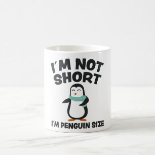 Funny Penguin Fun Quote Little Tiny Penguins Gift Koffiemok