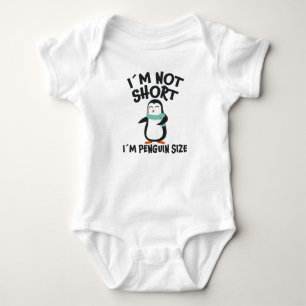 Funny Penguin Fun Quote Little Tiny Penguins Gift Romper