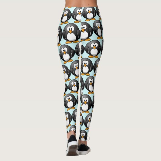 Funny Penguin Leggings (Achterkant)