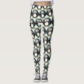 Funny Penguin Leggings (Voorkant)
