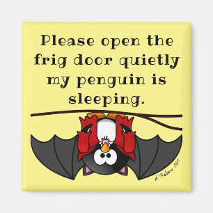Funny Penguin Magneet