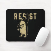 Funny Penguin Resist Cool Penguins Resist Shirt Muismat (Met muis)