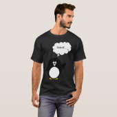 Funny Penguin Rude AF Cute Penguin T-shirt (Voorkant volledig)