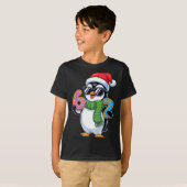 Funny Penguin Six Seven 67 Ice Cream Christmas Boy T-shirt (Voorkant volledig)