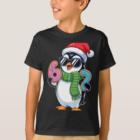 Funny Penguin Six Seven 67 Ice Cream Christmas Boy T-shirt (Voorkant)