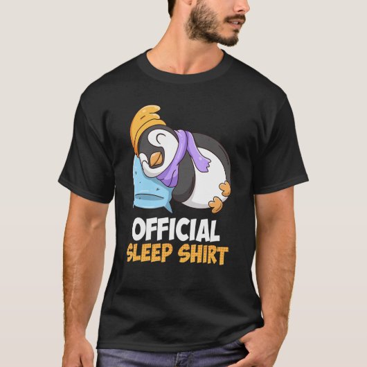 Funny Penguin Sleep Shirt (Voorkant)