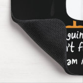 Funny Penguin T Shirt Cool I Can't Fly Animal Love Muismat (Hoek)