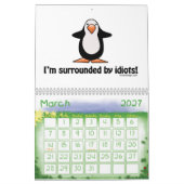 Funny Penguins Calendar Kalender (Mar 2027)
