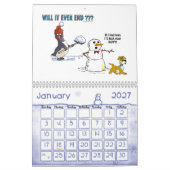 Funny Penguins Calendar Kalender (Jan 2027)
