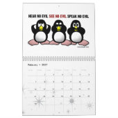 Funny Penguins Kalender (Feb 2027)
