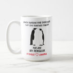 Funny Penguins Mok, Gift voor haar of hem. Koffiemok<br><div class="desc">Funny Penguins Mok,  Gift voor haar of hem,  Coffee Mok</div>