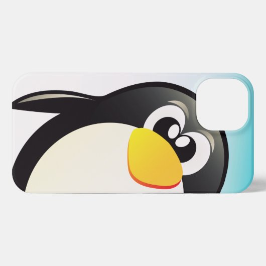 Funny Penguins Phone Case iPhone Hoesje (Achterkant horizontaal)
