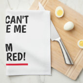 Funny-pensioenkeukenhanddoek voor gepensioneerden theedoek (Quarter Fold)