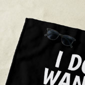 Funny pensionering strandhanddoek cadeau voor gepe strandlaken (In situ)