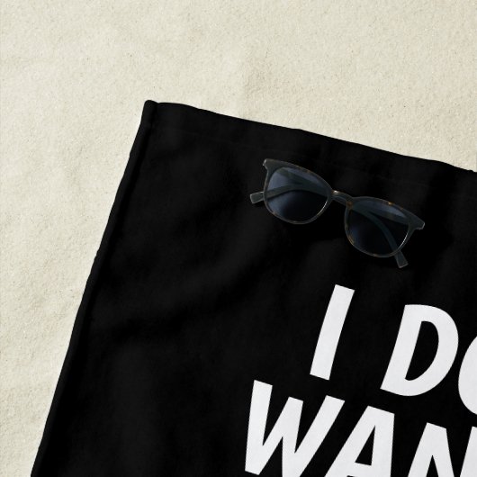 Funny pensionering strandhanddoek cadeau voor gepe strandlaken (In situ)