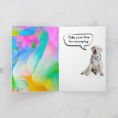 Funny People Balloons krijgen het goed Kaart (Binnen)