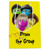 Funny People Birthday Balloons Medium Cadeauzakje (Voorkant)