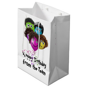 Funny People Birthday Balloons Medium Cadeauzakje