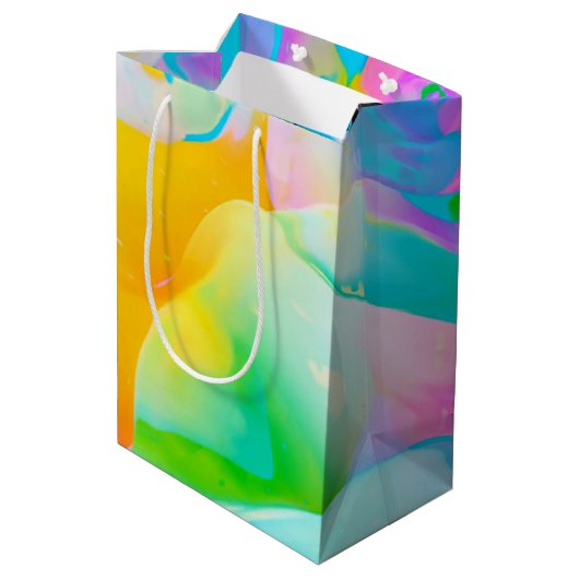 Funny People Birthday Balloons Medium Cadeauzakje (Achterkant Gekanteld)