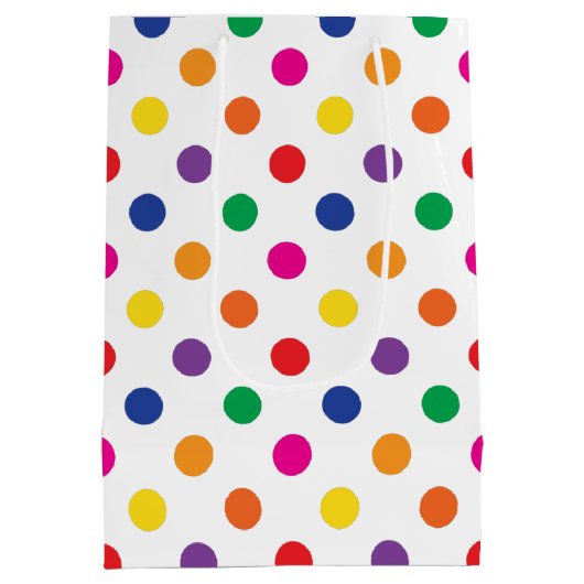 Funny People Birthday Balloons on Stippen Medium Cadeauzakje (Achterkant)