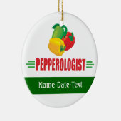 Funny Peppers Keramisch Ornament (Rechts)