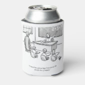 Funny Percentres Classroom Advocaat Cartoon Humor Blikjeskoeler (Blikje Achterkant)