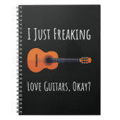 Funny Perfect Gift For Guitar Player Lover Notitieboek (Voorkant)