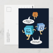 Funny Periodic Table Chemistry Gag Briefkaart (Voorkant / Achterkant)