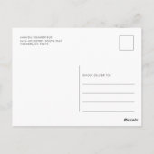 Funny Periodic Table Chemistry Gag Briefkaart (Achterkant)