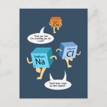 Funny Periodic Table Chemistry Humor
