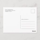 Funny Periodic Table Chemistry Humor Custom Briefkaart (Achterkant)