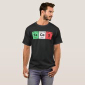 Funny Periodic Table Tacos For Cinco De Mayo Celeb T-shirt (Voorkant volledig)