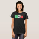 Funny Periodic Table Tacos For Cinco De Mayo Celeb T-shirt (Voorkant volledig)