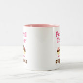 Funny Personal Trainer Tweekleurige Koffiemok (Center)